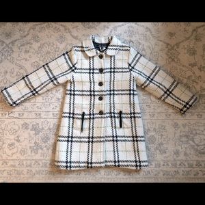 Beautiful Lili Gaufrette girls tweed dress coat